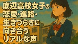 底辺高校女子の恋愛・進路・生きづらさに向き合うリアルな声