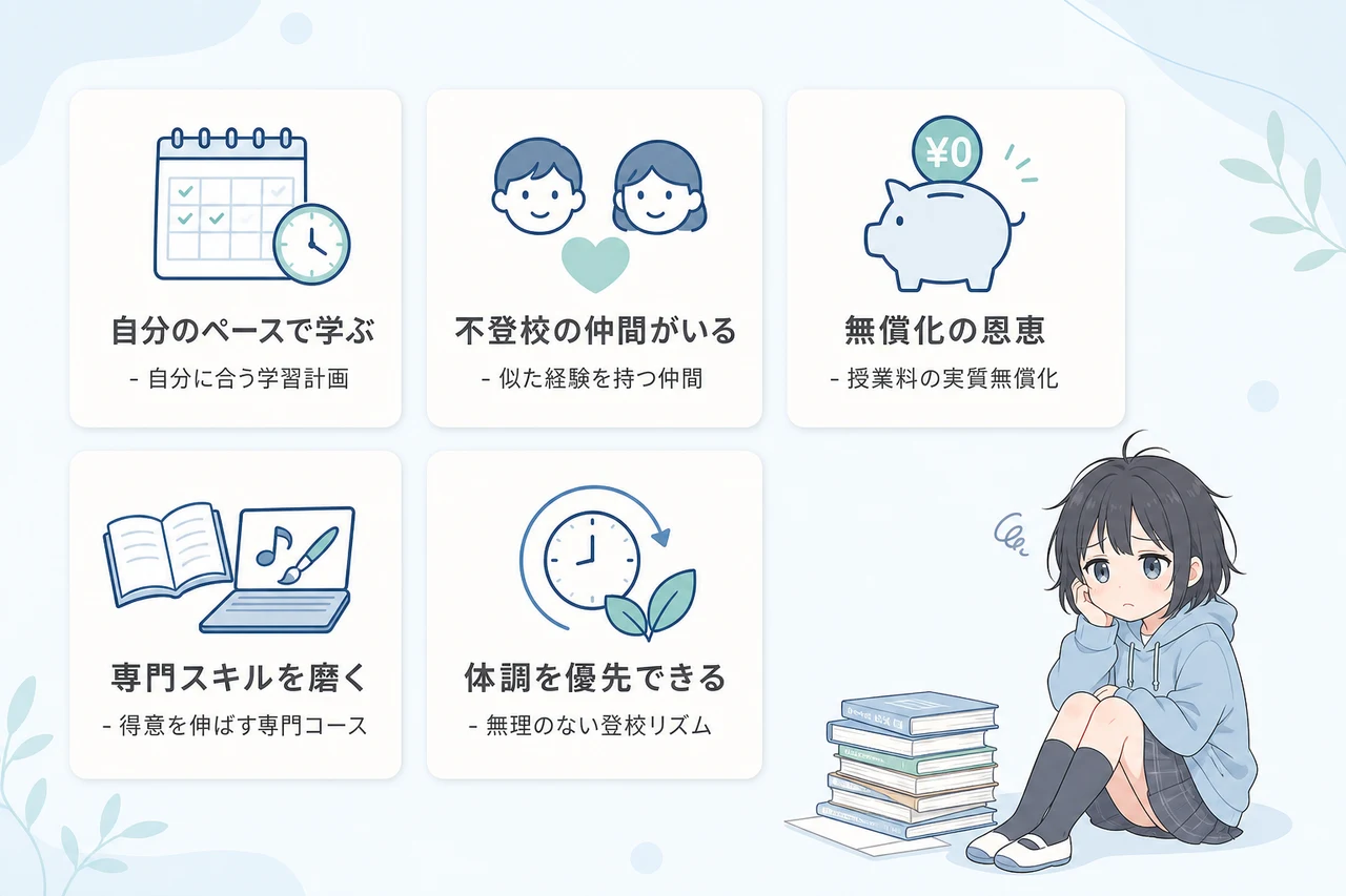 多様な進路を選択して高校生活を送る5つのメリット