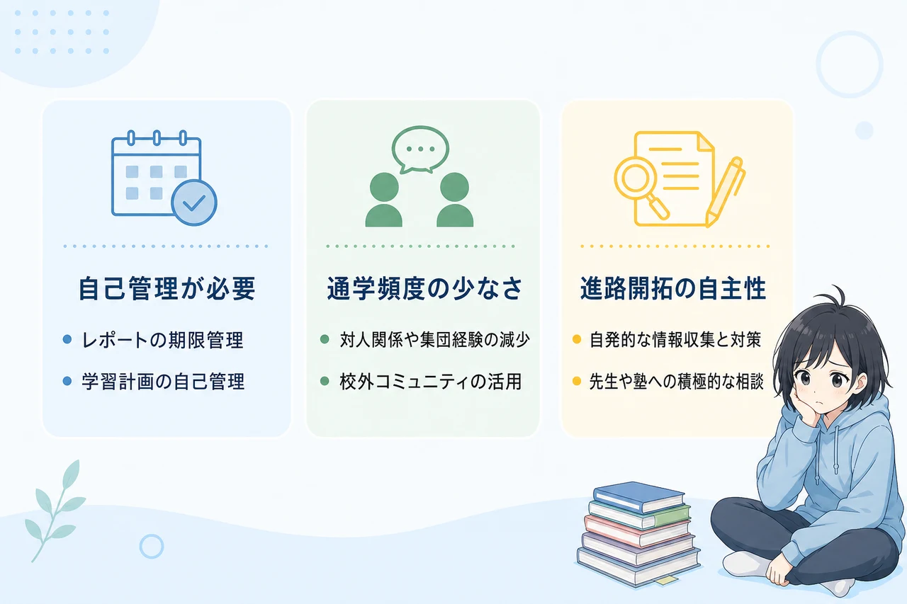 志望校選びで後悔しないための3つのデメリット