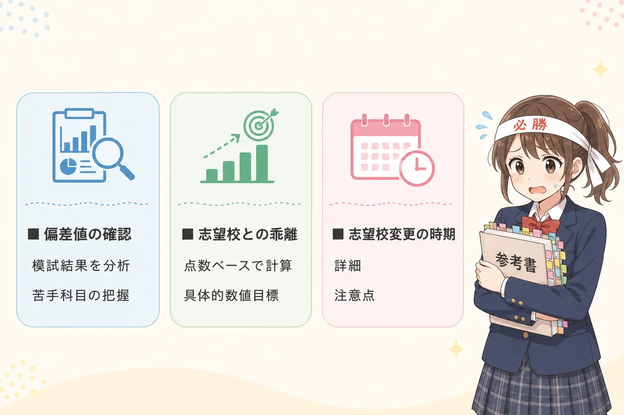 高3の勉強は手遅れ？志望校に逆転合格する判断基準
