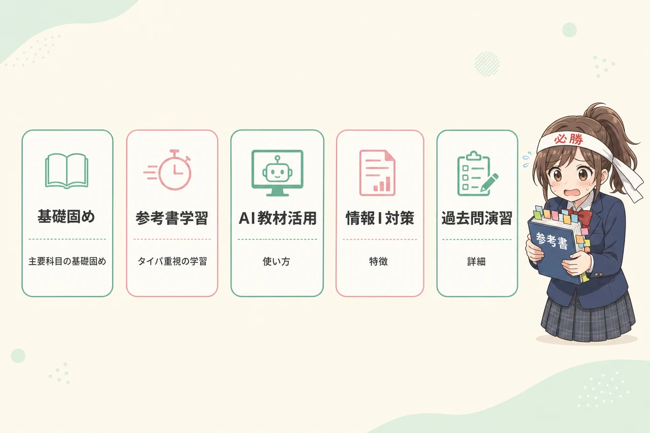 半年で偏差値を15上げるための戦略的な勉強法