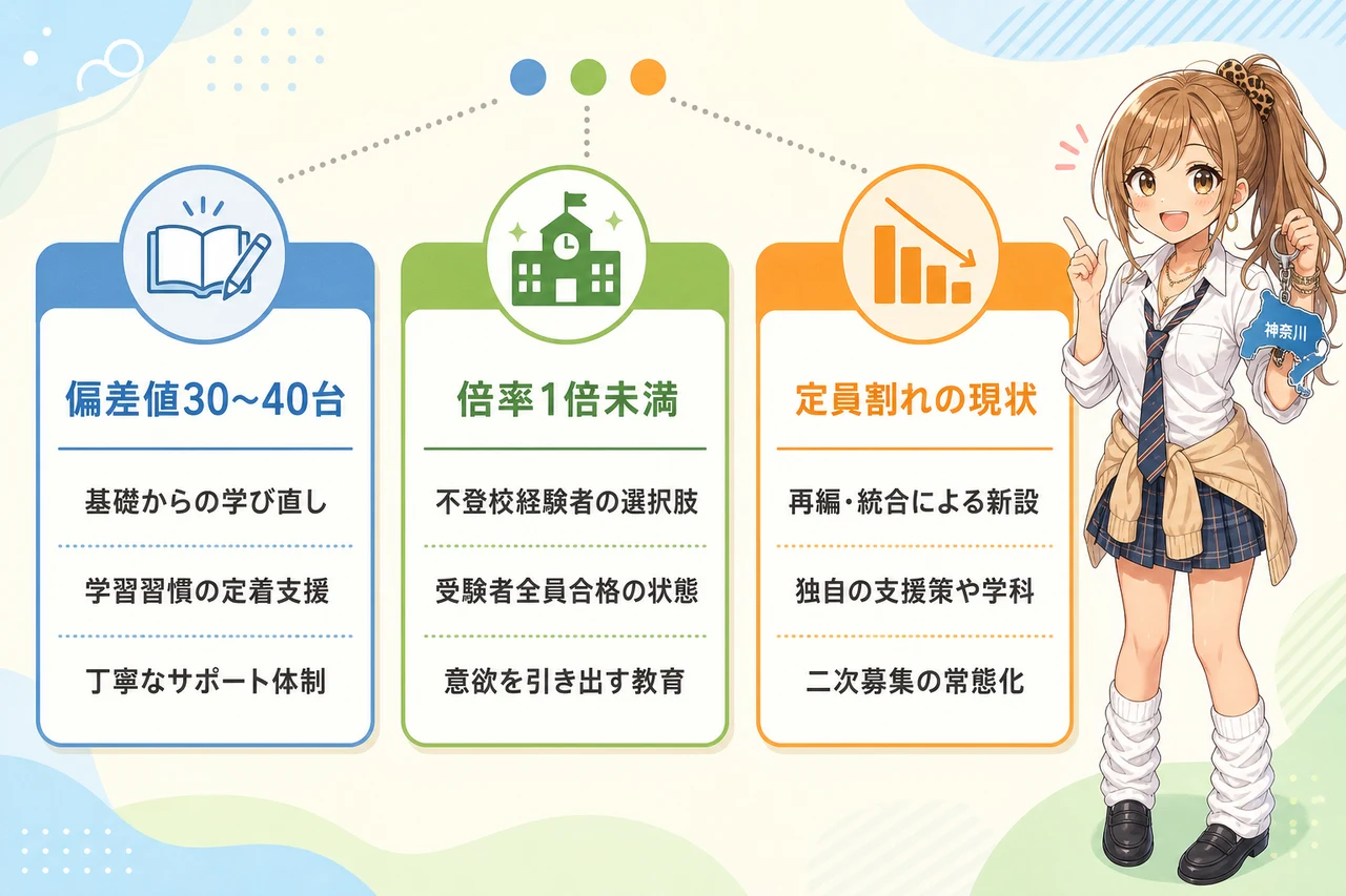 神奈川の底辺高校と呼ばれる基準と最新の教育環境